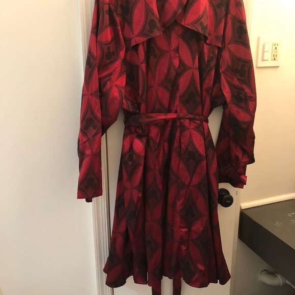 Disney's Mickey Jacquard Swing Trench Coat/Dress - Picture 5 of 7